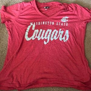 Washington State Cougars Red T-Shirt